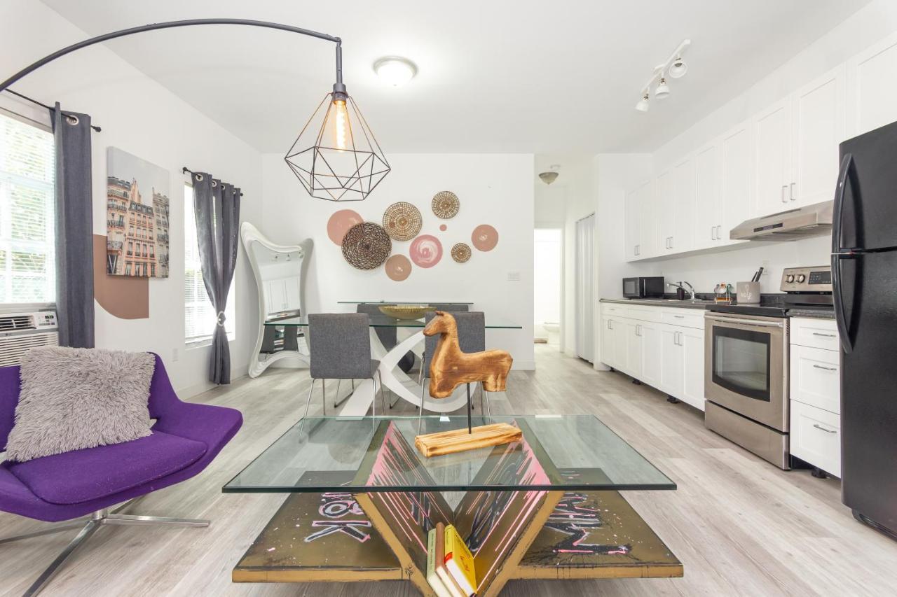 Home Midtown Miami - Wynwood Area With Backyard - Art District Near To Beach Bagian luar foto