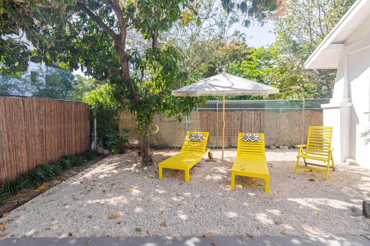 Home Midtown Miami - Wynwood Area With Backyard - Art District Near To Beach Bagian luar foto