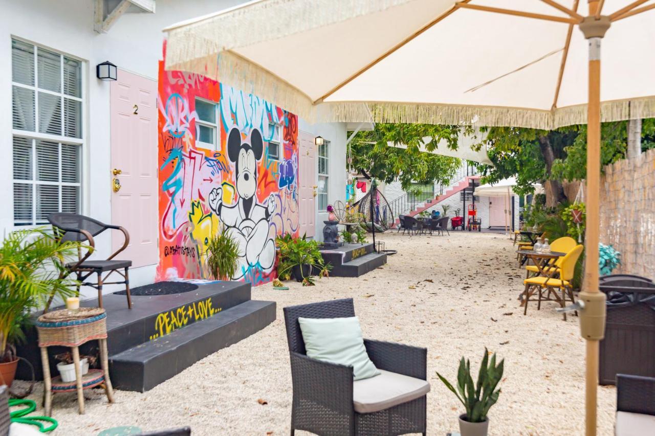 Home Midtown Miami - Wynwood Area With Backyard - Art District Near To Beach Bagian luar foto