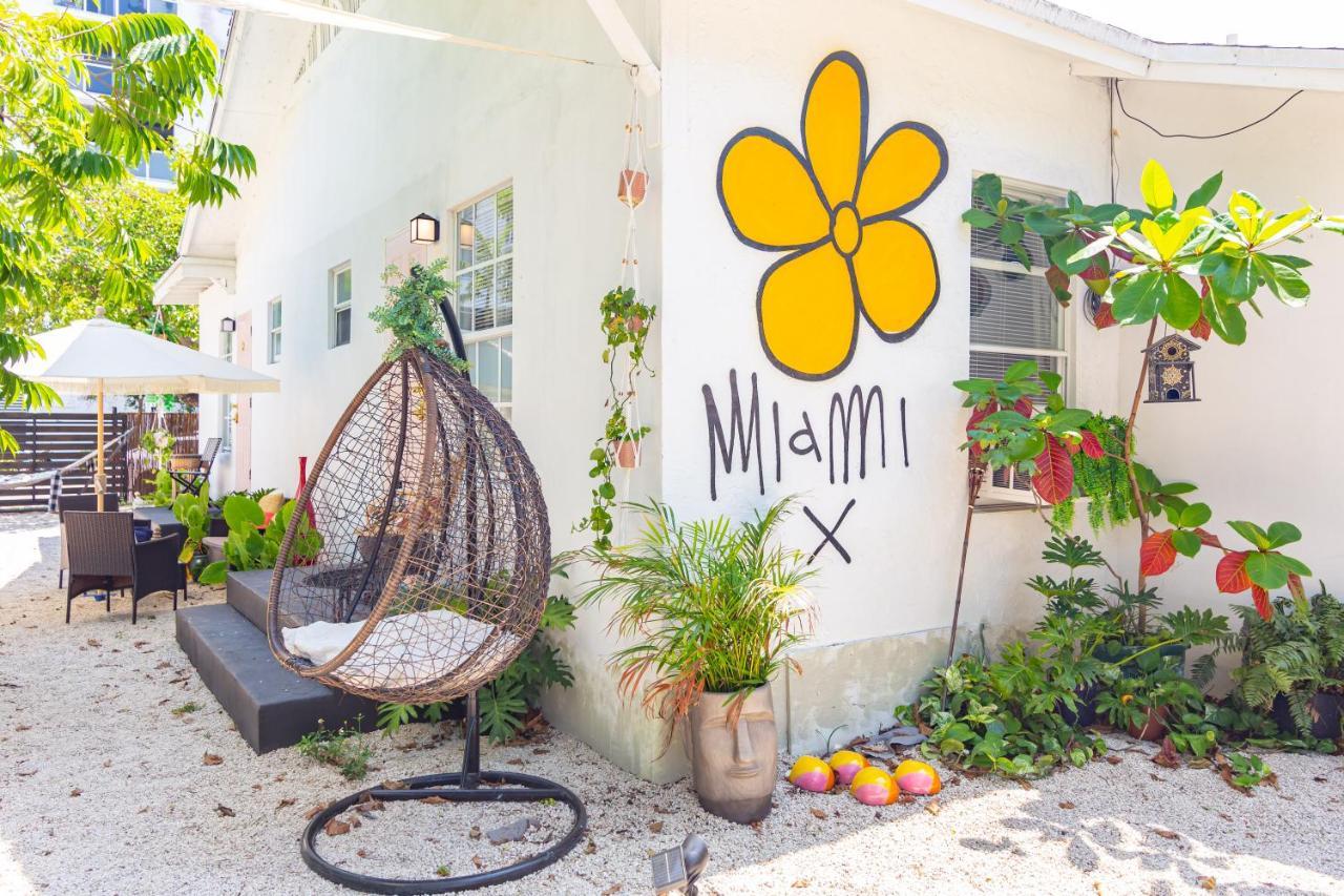 Home Midtown Miami - Wynwood Area With Backyard - Art District Near To Beach Bagian luar foto
