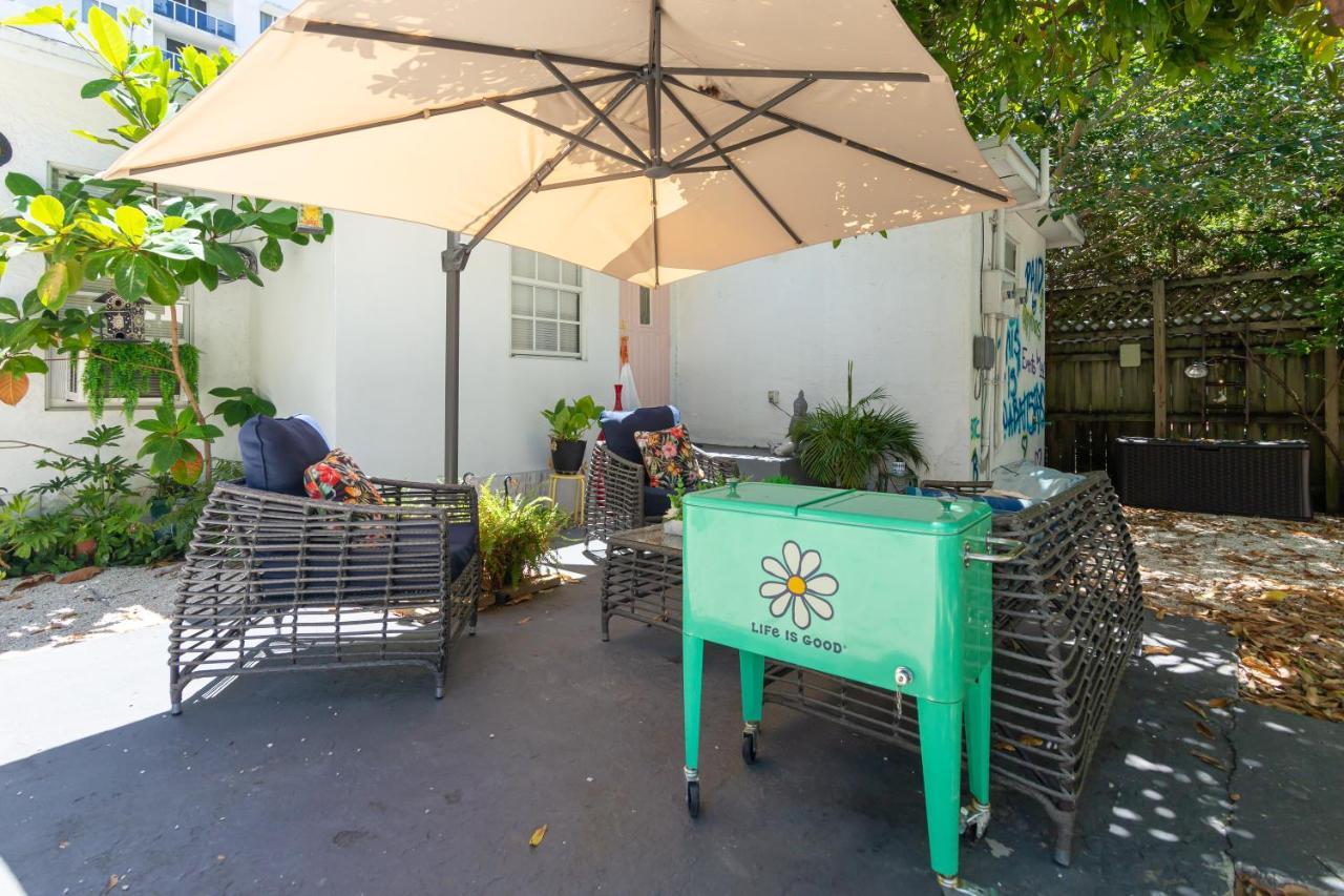 Home Midtown Miami - Wynwood Area With Backyard - Art District Near To Beach Bagian luar foto