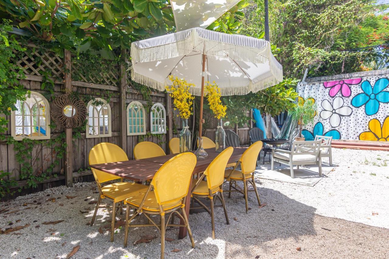 Home Midtown Miami - Wynwood Area With Backyard - Art District Near To Beach Bagian luar foto