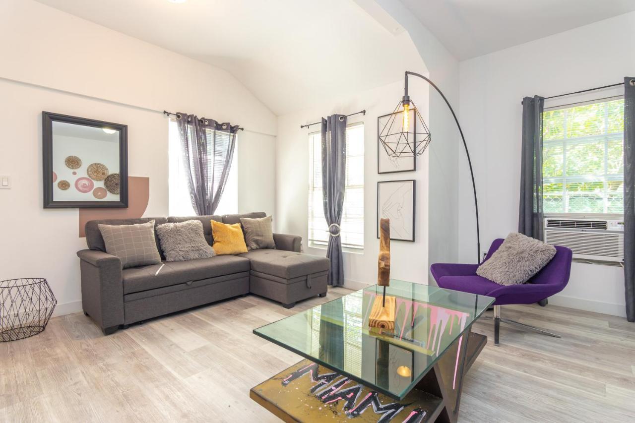 Home Midtown Miami - Wynwood Area With Backyard - Art District Near To Beach Bagian luar foto