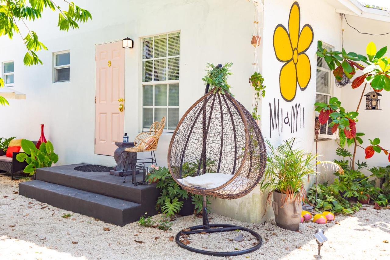 Home Midtown Miami - Wynwood Area With Backyard - Art District Near To Beach Bagian luar foto
