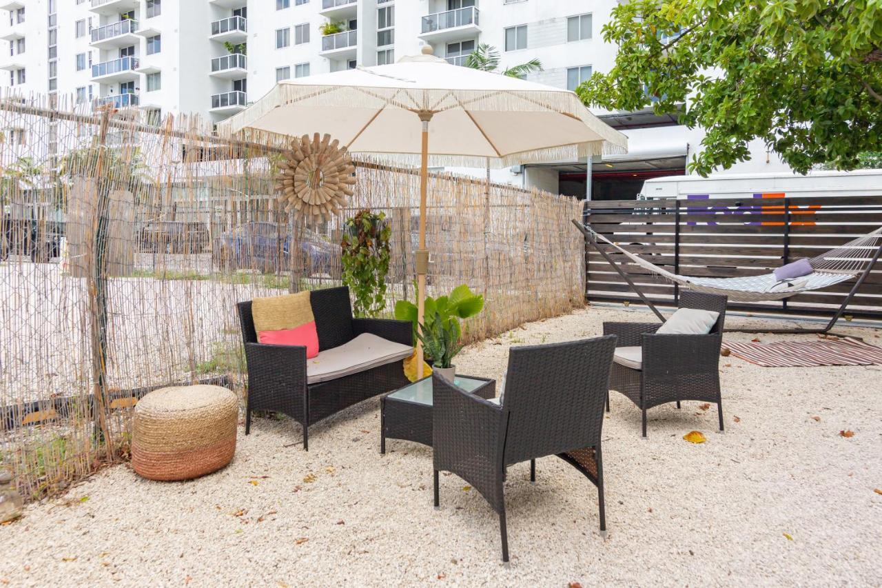 Home Midtown Miami - Wynwood Area With Backyard - Art District Near To Beach Bagian luar foto